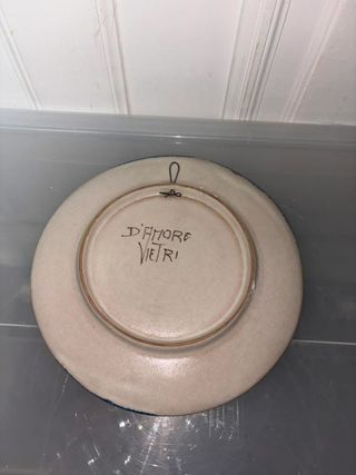 Piatto ceramica Vietri sul Mare