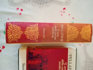 Libro L'arte della cucina moderna Pellaprat 1968