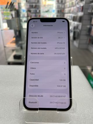 iPhone 14 128GB Blanco