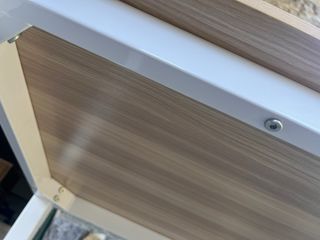 Mesa escritorio madera y metal