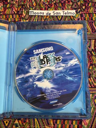 Blu-ray 3D Black Eyed Peas Samsung