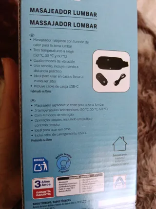 Masajeador lumbar