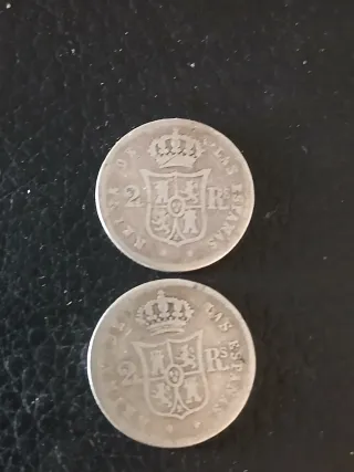 8 Monedas Plata Españolas