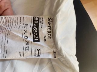 Edredón IKEA 220x240cm Caliente Poco Uso