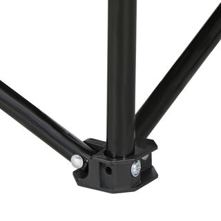 Mesa plegable para camping con portavasos