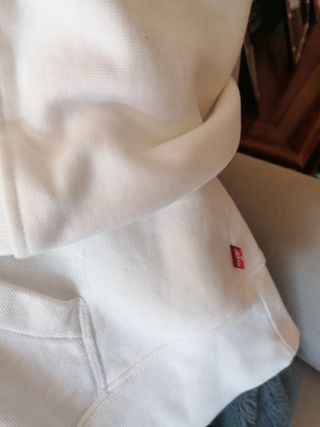 Sudadera Levi's Blanca Unisex