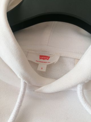 Sudadera Levi's Blanca Unisex