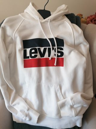 Sudadera Levi's Blanca Unisex