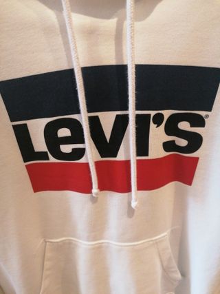Sudadera Levi's Blanca Unisex