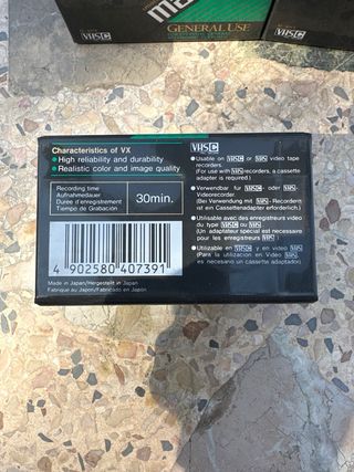 Maxell VX 30 Cinta VHS C (EC-30VX)