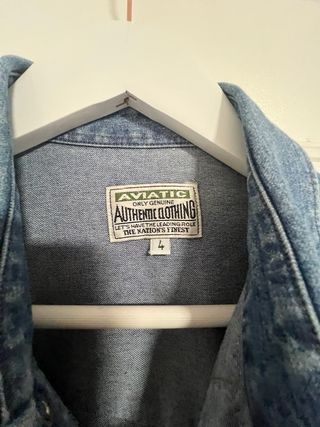 Camisa tejana Aviatic Talla 4 (XL)