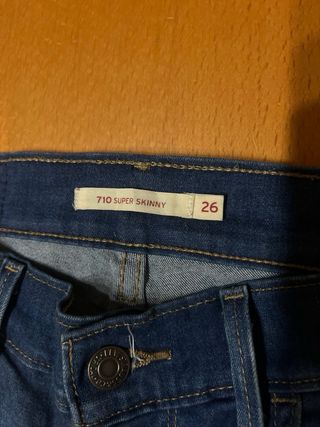 Pantalón Levis Azul Mujer Talla 28