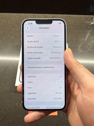 iPhone 14 256GB NUEVO NEGOCIABLE