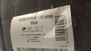 Colchón 160x200 Copper Multi Flex con tara nuevo