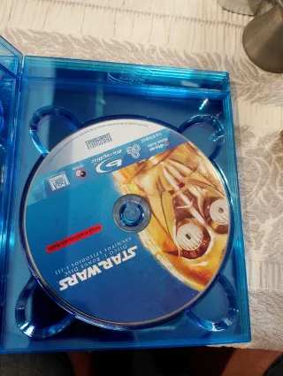 Star Wars La Saga Completa DVD Blu-Ray