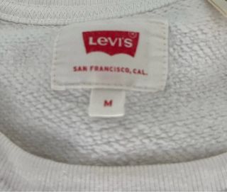 Sudadera Levi's Blanca Talla M