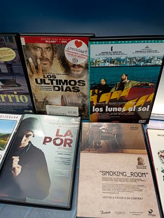 13 películas, dvd, cine español, primos, los lunes al sol, Los últimos días, El autor y muchas mas