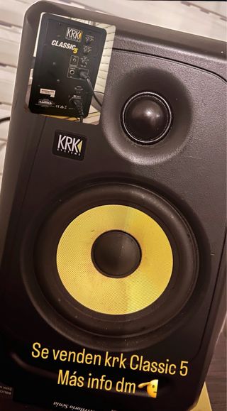 KRK Classic 5 Monitores de Estudio