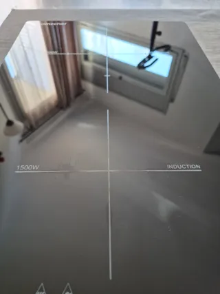 Vitrocerámica portátil Amzchef 1500W/1800W