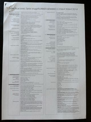 Fotocopiadora Canon imageRUNNER ADVANCE C250i
