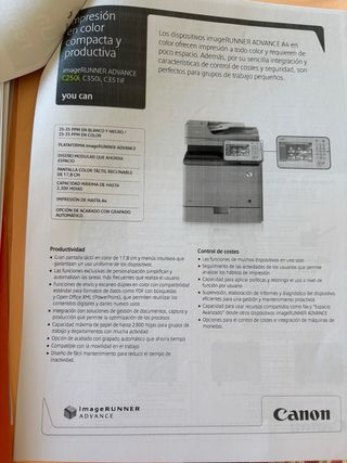 Fotocopiadora Canon imageRUNNER ADVANCE C250i