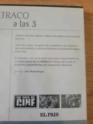 DVD Atraco a las 3 - Comedia Española