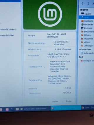 Portátil Sony Vaio SVE14AA11M Rosa