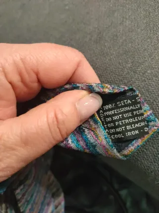Cravatta Missoni Seta Multicolor