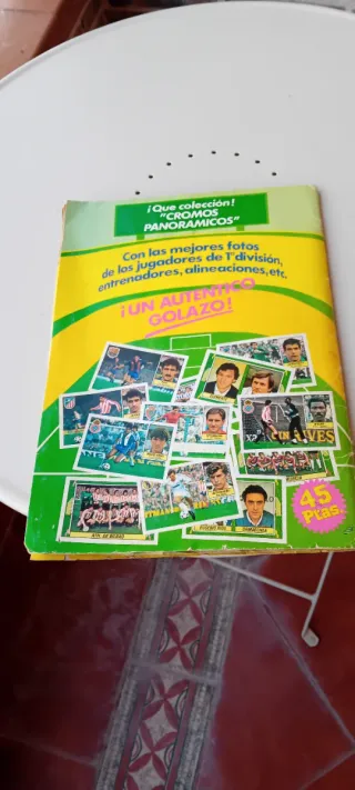 Álbum Fútbol LIGA 84/85