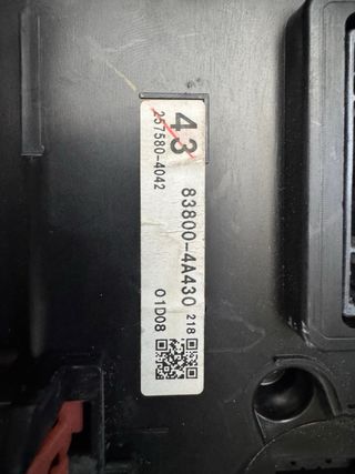 Cuadro Cuentakilómetros Toyota RAV4