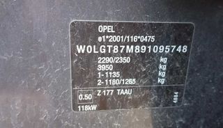 Opel 474798 capot insignia sports tourer cosmo