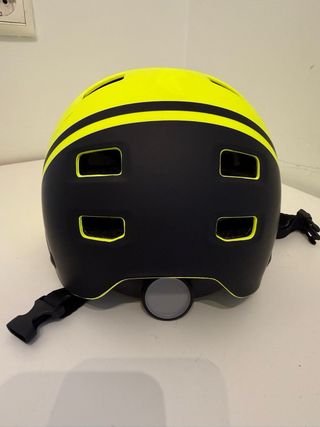 Casco Btwin Infantil Amarillo