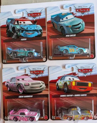 9 Carros Disney Mattel Originais