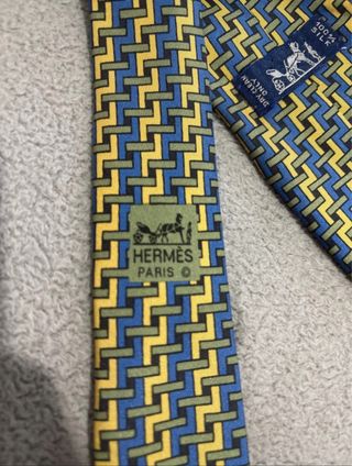 Cravatta Hermes Design Geometrico