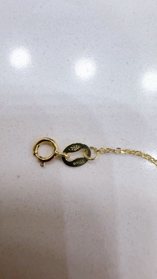 Set 3 bracciali in oro giallo 18kt 750