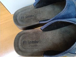 Inblu Pantofole Uomo Blu/Grigie