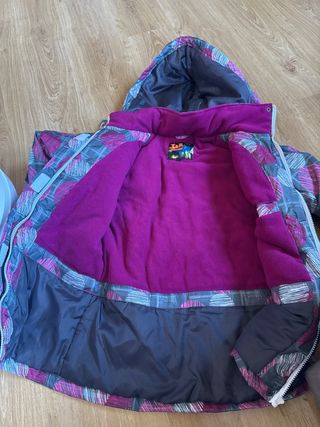 Abrigo de nieve estampado