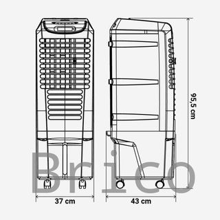 Climatizador 25L Modo Frío y Evaporación - IZAMAL 8025W