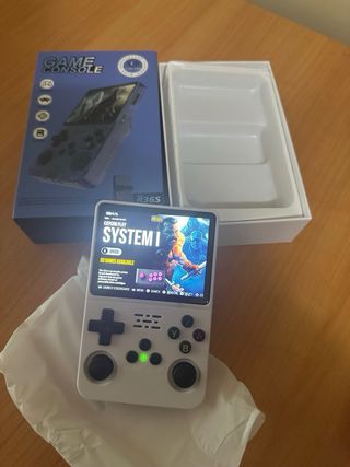 Consola Arcade Portátil Blanca