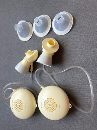 Sacaleches Doble Medela Swing + Accesorios