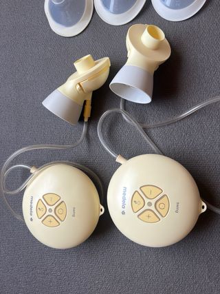 Sacaleches Doble Medela Swing + Accesorios