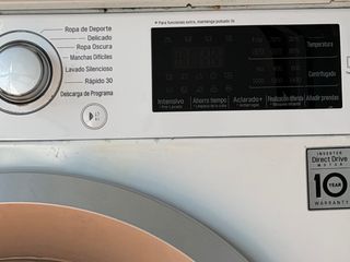 Lavadora LG Direct Drive inverter 8kg