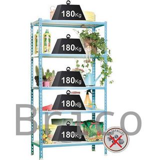 Estantería Metálica 1800x900x400 mm - 900 Kg