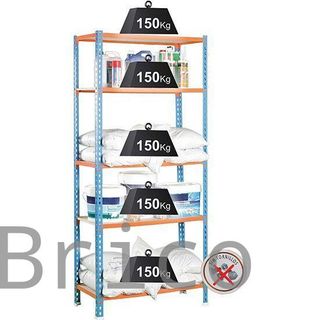 Estantería Metálica 1800x900x500 mm - 750 Kg