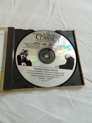 CD Gieseking Karajan Mozart Classica