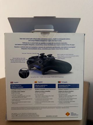 Mando DualShock 4 Inalámbrico PS4 Jet Black