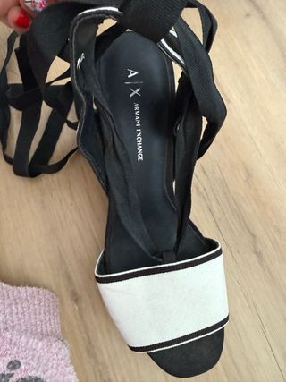 Sandalias Armani Exchange Cuña