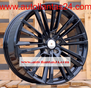 8808 JUEGO DE 4 LLANTAS SKODA BLACK METAL