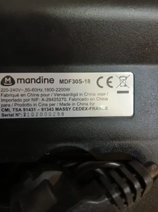 Tostador Magefesa 4 rebanadas, cafetera y freidora