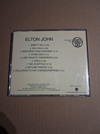 CD Elton John - Empty Sky 514 480-2